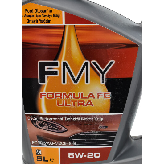 Моторное масло Opet FMY Formula FE Ultra 5W-20 5 л на Jeep Grand Cherokee