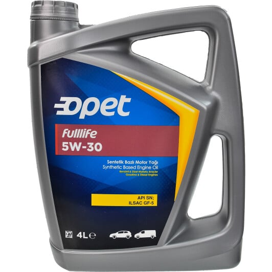 Моторное масло Opet FullLife 5W-30 4 л на Peugeot 4008