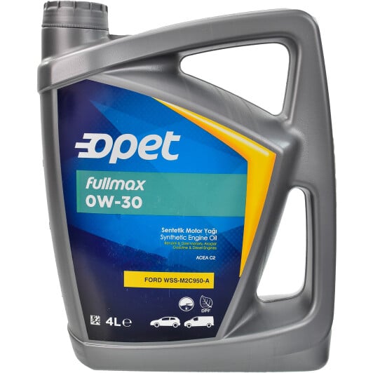 Моторное масло Opet Fullmax 0W-30 4 л на Ford Galaxy