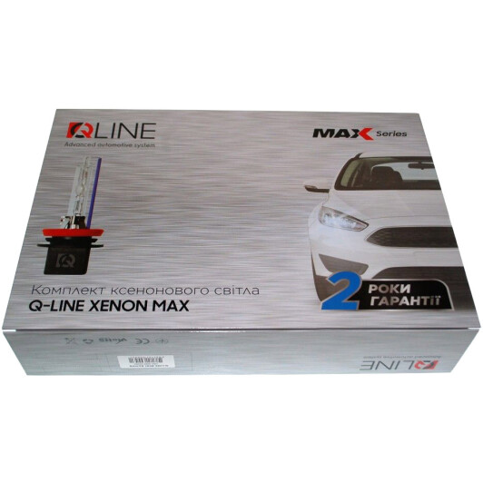 Автолампа QLine Max H4 36 W прозора 30037