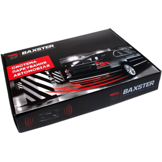 Парктроник Baxster PS-418-03 белый 4 шт.