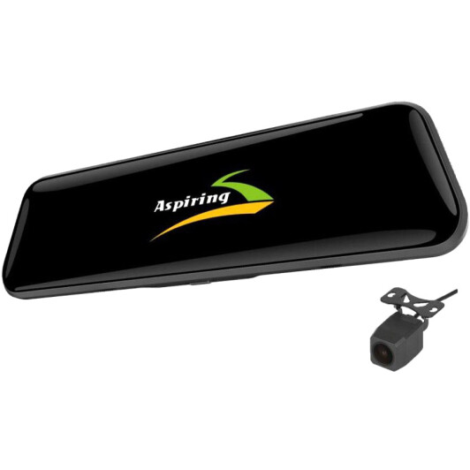 Видеорегистратор зеркало с антирадаром Aspiring Maxi 4