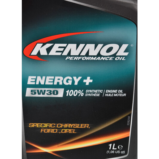 Моторное масло Kennol Energy + 5W-30 1 л на Dodge Journey