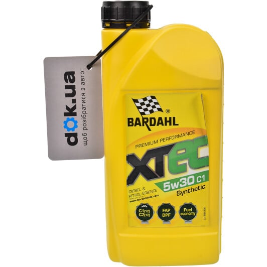 Моторное масло Bardahl XTEC C1 5W-30 1 л на Peugeot 305