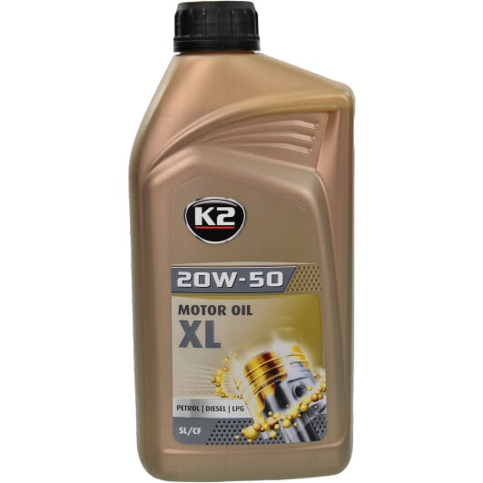 Моторное масло K2 XL 20W-50 1 л на Citroen C3