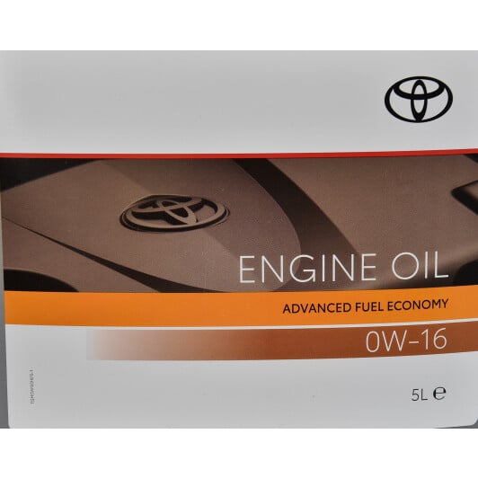 Моторна олива Toyota Advanced Fuel Economy Select 0W-16 5 л на Chevrolet Camaro