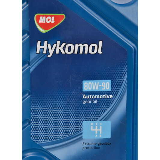 MOL Hykomol GL-4 80W-90 (4 л) трансмиссионное масло 4 л