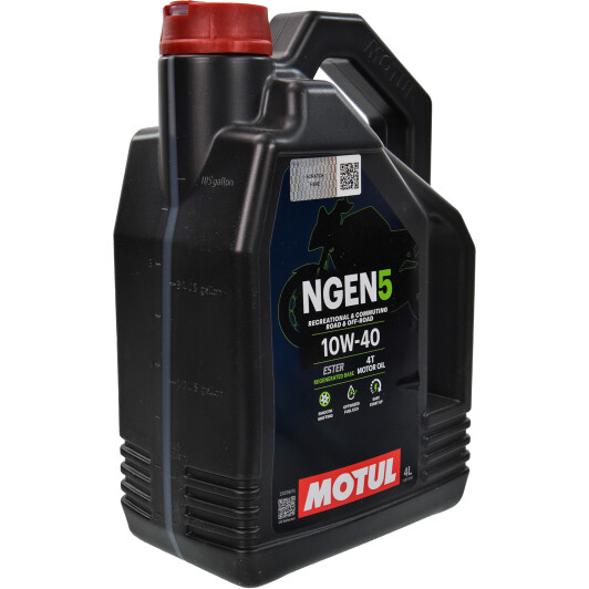 Моторное масло 4T Motul NGEN 5 10W-40 синтетическое 4 л