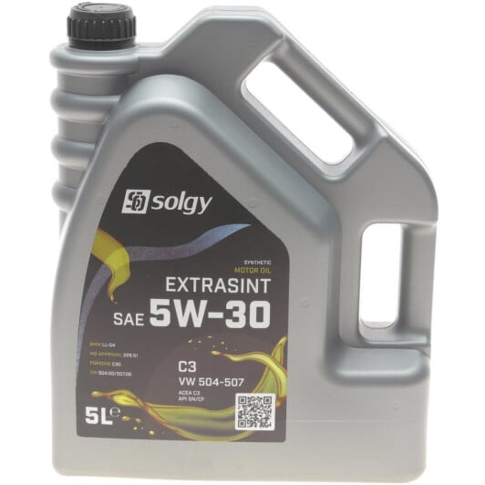 Моторное масло Solgy Extrasint C3 5W-30 5 л на Peugeot 505