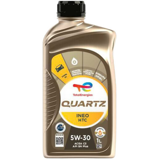 Моторное масло Total Quartz Ineo HTC 5W-30 1 л на Renault Clio