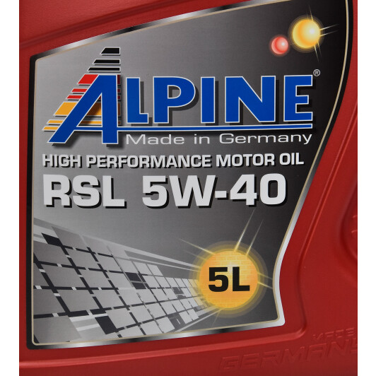 Моторна олива Alpine RSL 5W-40 5 л на SsangYong Kyron