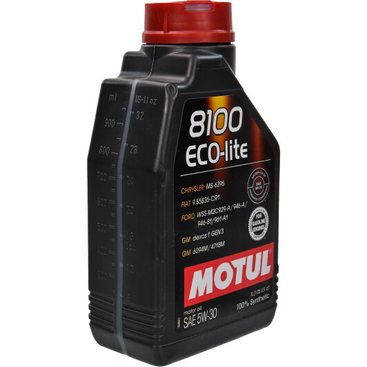Моторное масло Motul 8100 Eco-Lite 5W-30 1 л на Cadillac BLS