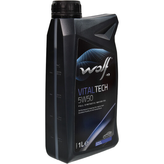Моторное масло Wolf Vitaltech 5W-50 1 л на Hyundai Atos