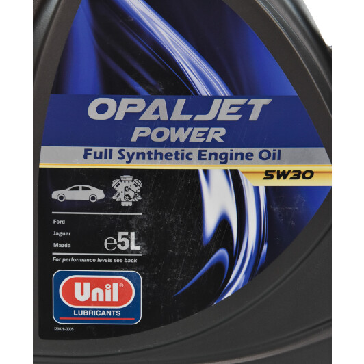 Моторна олива Unil Opaljet Power 5W-30 5 л на Honda Prelude