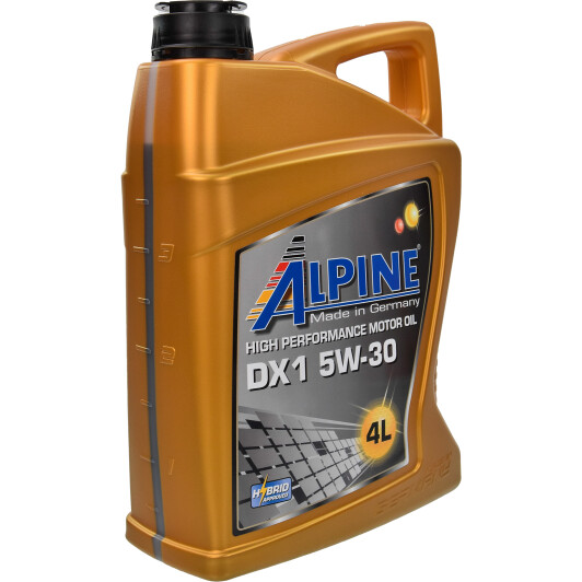 Моторна олива Alpine DX1 5W-30 4 л на Skoda Favorit