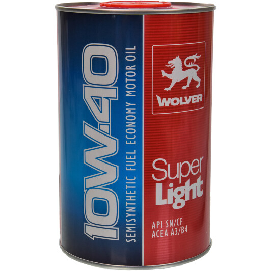 Моторна олива Wolver Super Light 10W-40 1 л на Chery M11