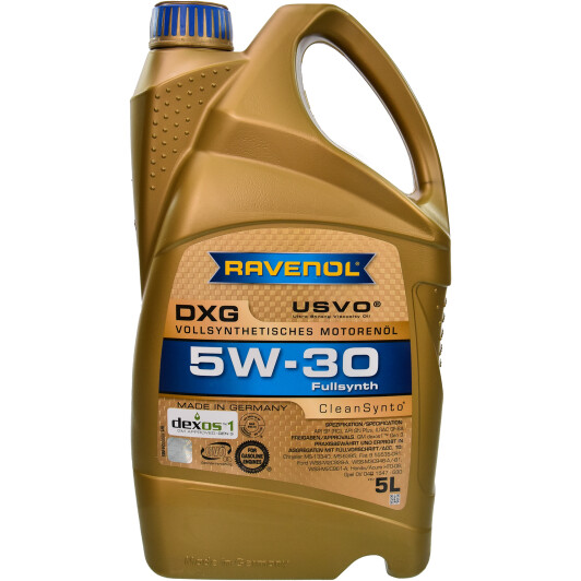 Моторное масло Ravenol DXG 5W-30 5 л на Mercedes Viano