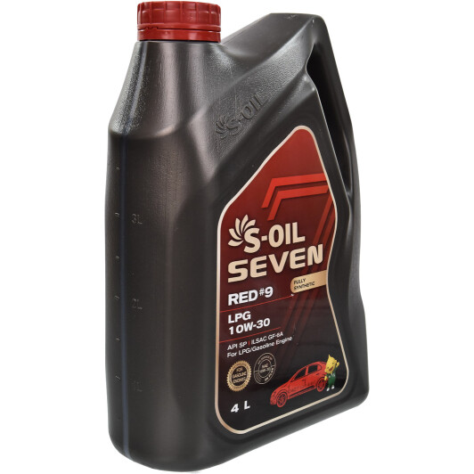 Моторное масло S-Oil Seven Red #9 LPG 10W-30 4 л на Toyota IQ