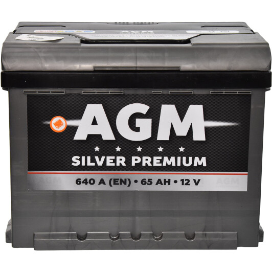 Аккумулятор AGM 6 CT-65-L Silver Premium AKBLU1054