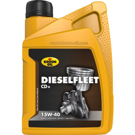 Моторное масло Kroon Oil Dieselfleet CD+ 15W-40 1 л на Fiat Punto