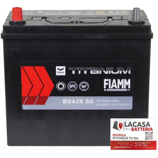 Акумулятор Fiamm 6 CT-50-L Titanium Black B24JX50
