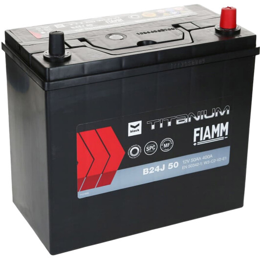 Аккумулятор Fiamm 6 CT-50-R Titanium Black B24J50