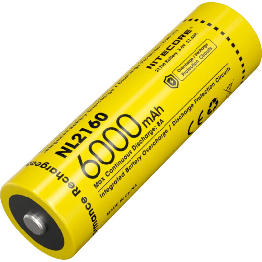 Акумуляторна батарейка Nitecore NL2160 6-1522 6000 mAh 1 шт