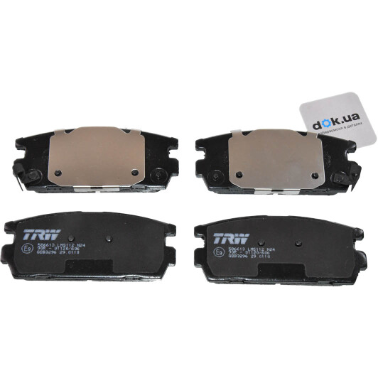GDB3296 TRW Тормозные колодки для Hyundai Terracan