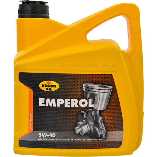 Олива Kroon Oil Emperol 5W-40 для Porsche Cayenne 4 л на Porsche Cayenne