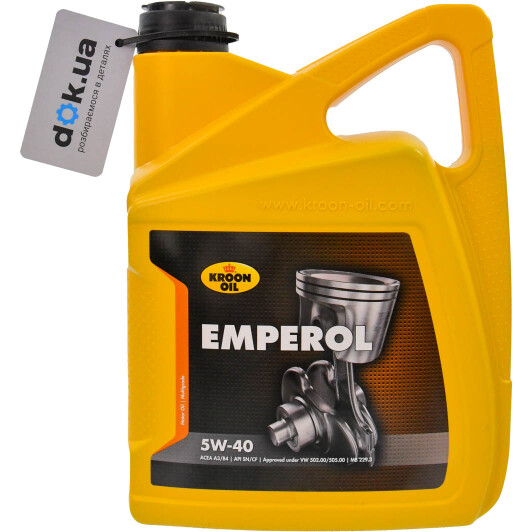 Олива Kroon Oil Emperol 5W-40 для Chrysler 300C 5 л на Chrysler 300C