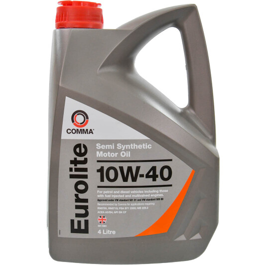Олива Comma Eurolite 10W-40 4 л на Chrysler 300C