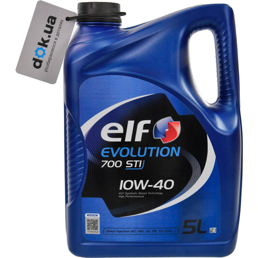 Масло Elf Evolution 700 STI 10W-40 5 л на Chrysler 300C