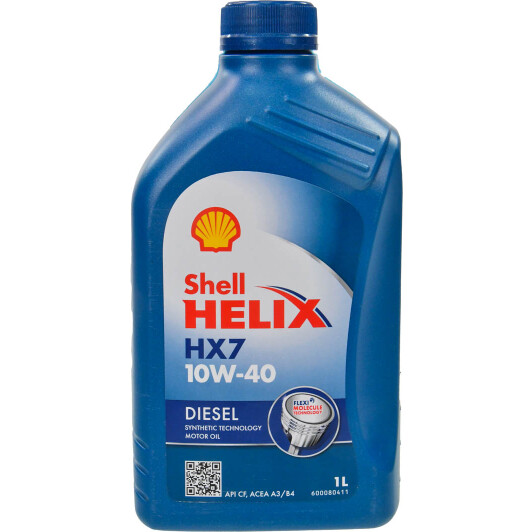 Олива Shell Helix HX7 Diesel 10W-40 1 л на Porsche Cayenne