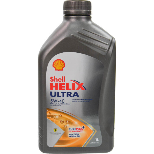 Масло Shell Helix Ultra 5W-40 для Mercedes A-Class 1 л на Mercedes A-Class