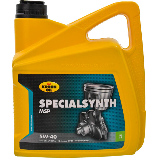 Масло Kroon Oil Specialsynth MSP 5W-40 4 л на Isuzu Rodeo