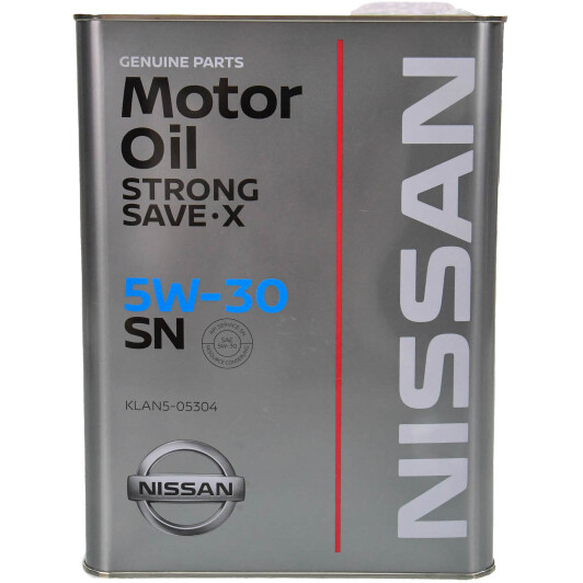 Масло Nissan Strong Save X 5W-30 4 л на Mitsubishi Pajero
