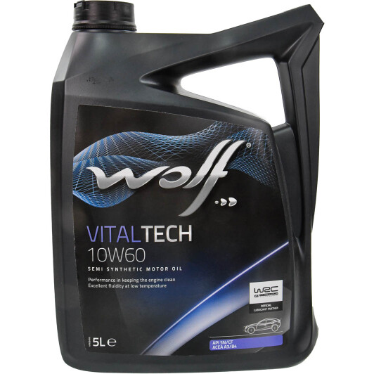 Масло Wolf Vitaltech 10W-60 5 л на Chrysler 300C