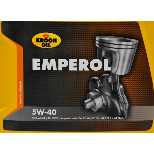 Олива Kroon Oil Emperol 5W-40 для Porsche Cayenne 4 л на Porsche Cayenne