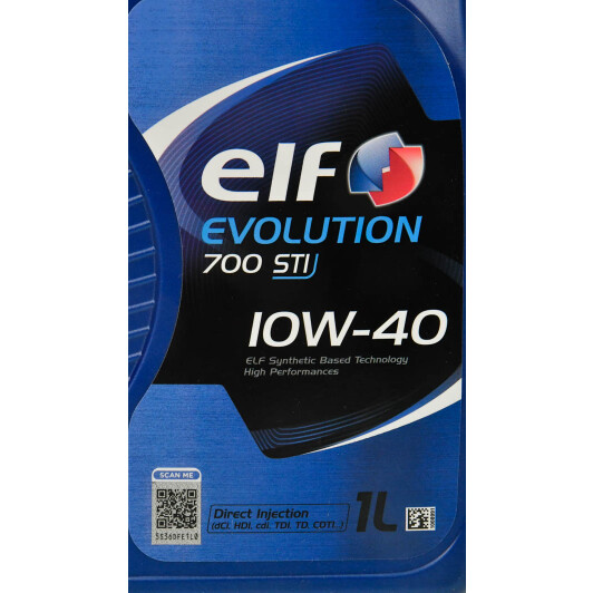 Олива Elf Evolution 700 STI 10W-40 1 л на Chrysler 300C