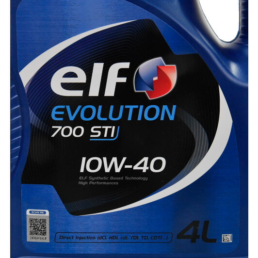 Масло Elf Evolution 700 STI 10W-40 4 л на Chrysler 300C