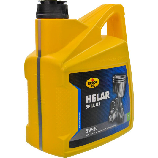 Масло Kroon Oil Helar SP LL-03 5W-30 для Porsche Cayenne 4 л на Porsche Cayenne