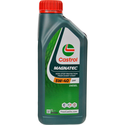 Масло Castrol Magnatec Diesel DPF 5W-40 1 л на Isuzu Rodeo