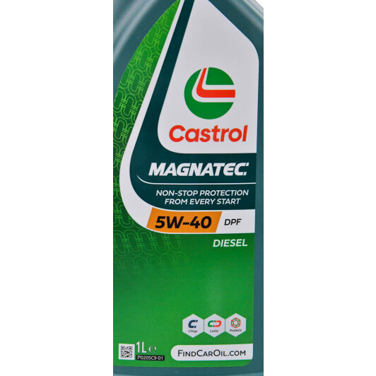 Масло Castrol Magnatec Diesel DPF 5W-40 1 л на Isuzu Rodeo