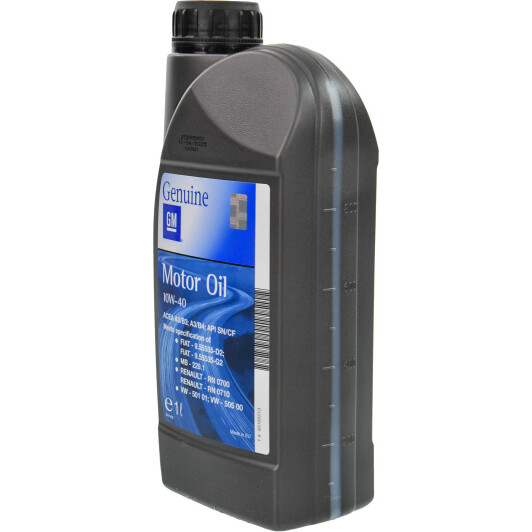 Масло General Motors Semi Synthetic 10W-40 1 л на Porsche Cayenne