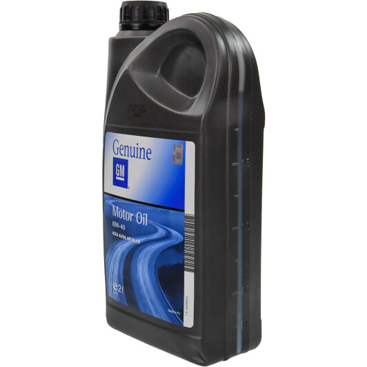 Олива General Motors Semi Synthetic 10W-40 2 л на Porsche Cayenne