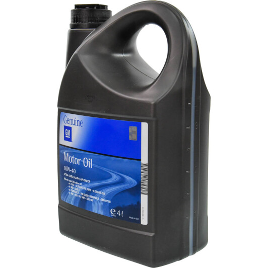 Масло General Motors Semi Synthetic 10W-40 4 л на Porsche Cayenne