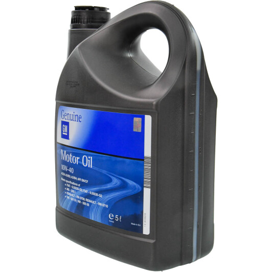 Олива General Motors Semi Synthetic 10W-40 5 л на Porsche Cayenne