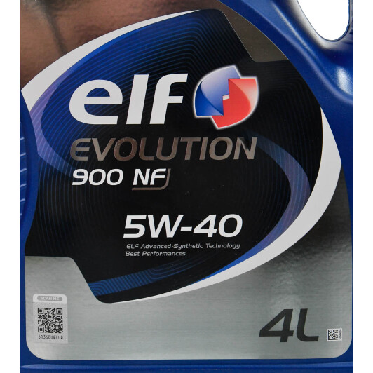 Масло Elf Evolution 900 NF 5W-40 4 л на Porsche Cayenne