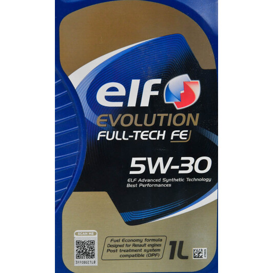 Масло Elf Evolution Full-Tech FE 5W-30 1 л на Porsche Cayenne