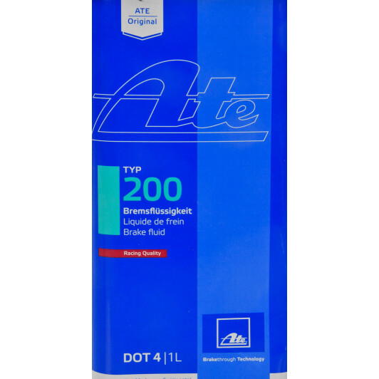 ATE TYP 200 DOT 4 гальмівна рідина